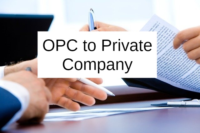 OPC To Private Company